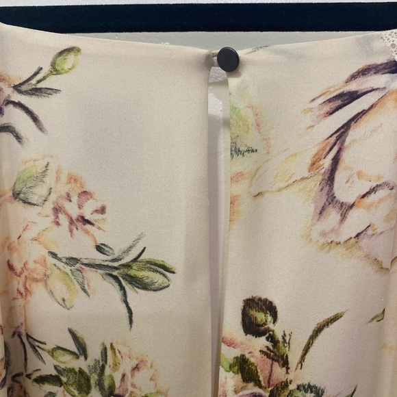 Haute Hippie The Water Floral 100% Silk Slip On Dress - Picture 5 of 10